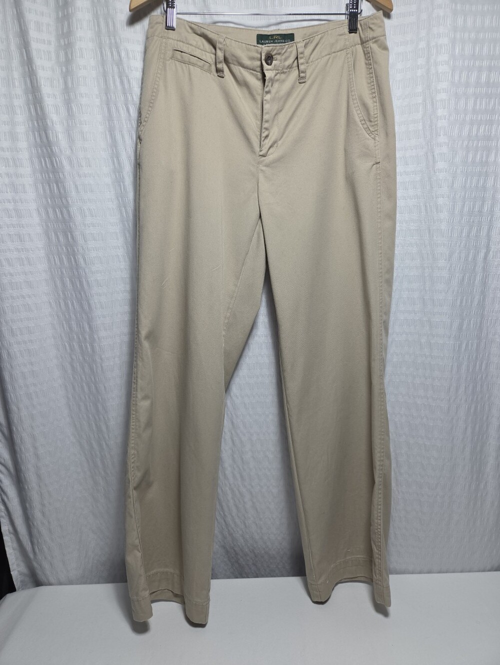 Lauren Ralph Lauren Jean Co. Vintage Biltmore Chino Straight Leg Pants. Size 10